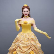 Photo6: Beauty And The Beast Belle Princess Cosplay Costume (6)