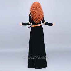 Photo5: Brave Disney Anime Merida Dress Cosplay Costume (5)