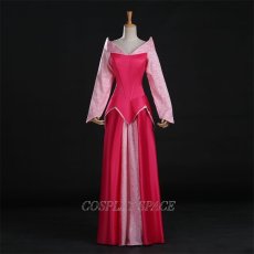 Photo1: Sleeping Beauty Aurora Green’s Fairy Tales Dress Cosplay Costume (1)