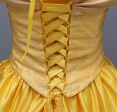 Photo7: Beauty And The Beast Belle Princess Cosplay Costume (7)