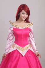 Photo6: Sleeping Beauty Aurora Green’s Fairy Tales Dress Cosplay Costume (6)