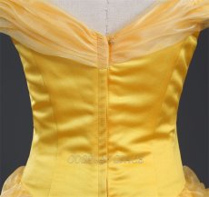 Photo9: Beauty And The Beast Belle Princess Cosplay Costume (9)