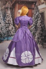 Photo6: Disney Anime Little Princess Sophia Cosplay Costume (6)