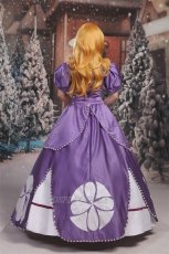 Photo5: Disney Anime Little Princess Sophia Cosplay Costume (5)