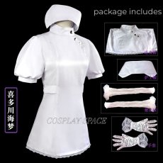 Photo5: My Dress-Up Darling Sono Bisque Doll Wa Koi Wo Suru Kitagawa Marin Nurse Uniform Cosplay Costume (5)