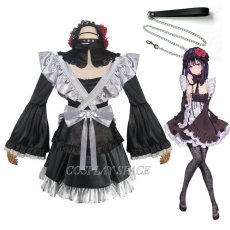 Photo2: My Dress-Up Darling Sono Bisque Doll Wa Koi Wo Suru Kitagawa Marin Lolita Dress Cosplay Costume (2)