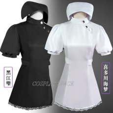 Photo1: My Dress-Up Darling Sono Bisque Doll Wa Koi Wo Suru Kitagawa Marin Nurse Uniform Cosplay Costume (1)