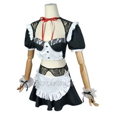 Photo2: My Dress-Up Darling Sono Bisque Doll Wa Koi Wo Suru Kitagawa Marin Maid B Edition Cosplay Costume (2)