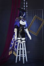 Photo4: Genshin Impact Clorinde Cosplay Costume (4)