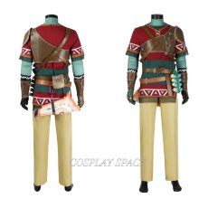 Photo5: The Legend of Zelda: Tears of the Kingdom Link Hylian Armor Cosplay Costume (5)