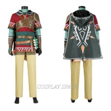 Photo3: The Legend of Zelda: Tears of the Kingdom Link Hylian Armor Cosplay Costume (3)