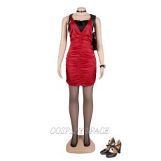 Photo1: Resident Evil 4 Remake Ada Wong Cosplay Costume (1)