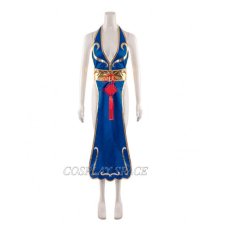 Photo2: Street Fighter Chun-Li Chun Li Cosplay Costume (2)