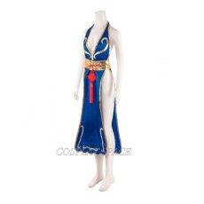 Photo3: Street Fighter Chun-Li Chun Li Cosplay Costume (3)